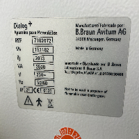 Bbraun Dialog+ Evo - Dialysis image 3